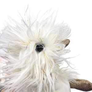 4/$25 -Doudou et Compagnie Paris D&C Coin Coin "Moonlight" White Gold Duck Plush